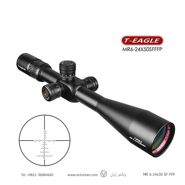 دوربین تفنگ تی ایگلMR 6-24x50 SF FFP