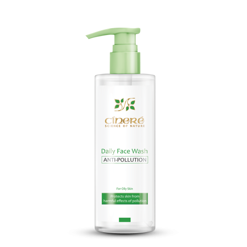 Moisturizing and anti-air pollution face wash gel for oily skin