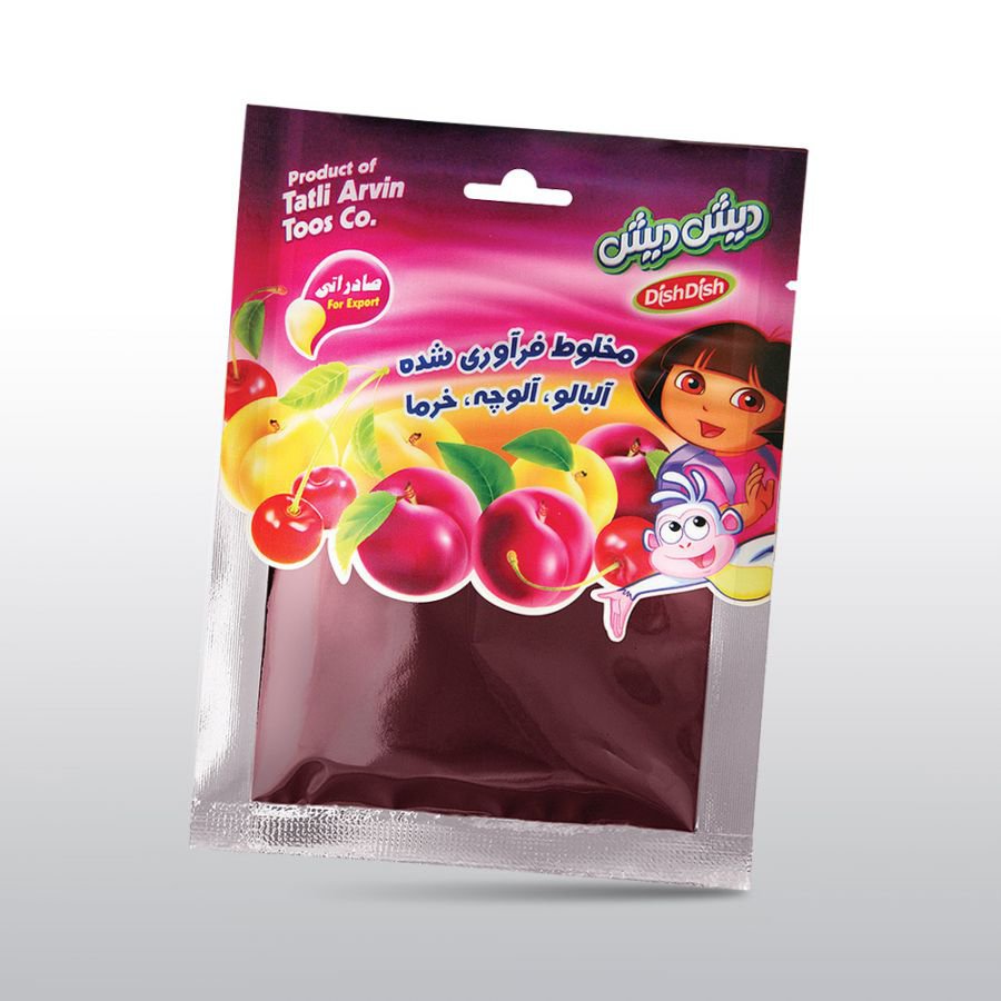 مخلوط فراوری شده آلبالو ، آلوچه (آلبالوچه)