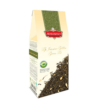 Golden green tea with jasmine