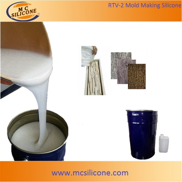 سیلیکون مایع RTV2 برای ساخت قالب سنگ مصنوعی بتن