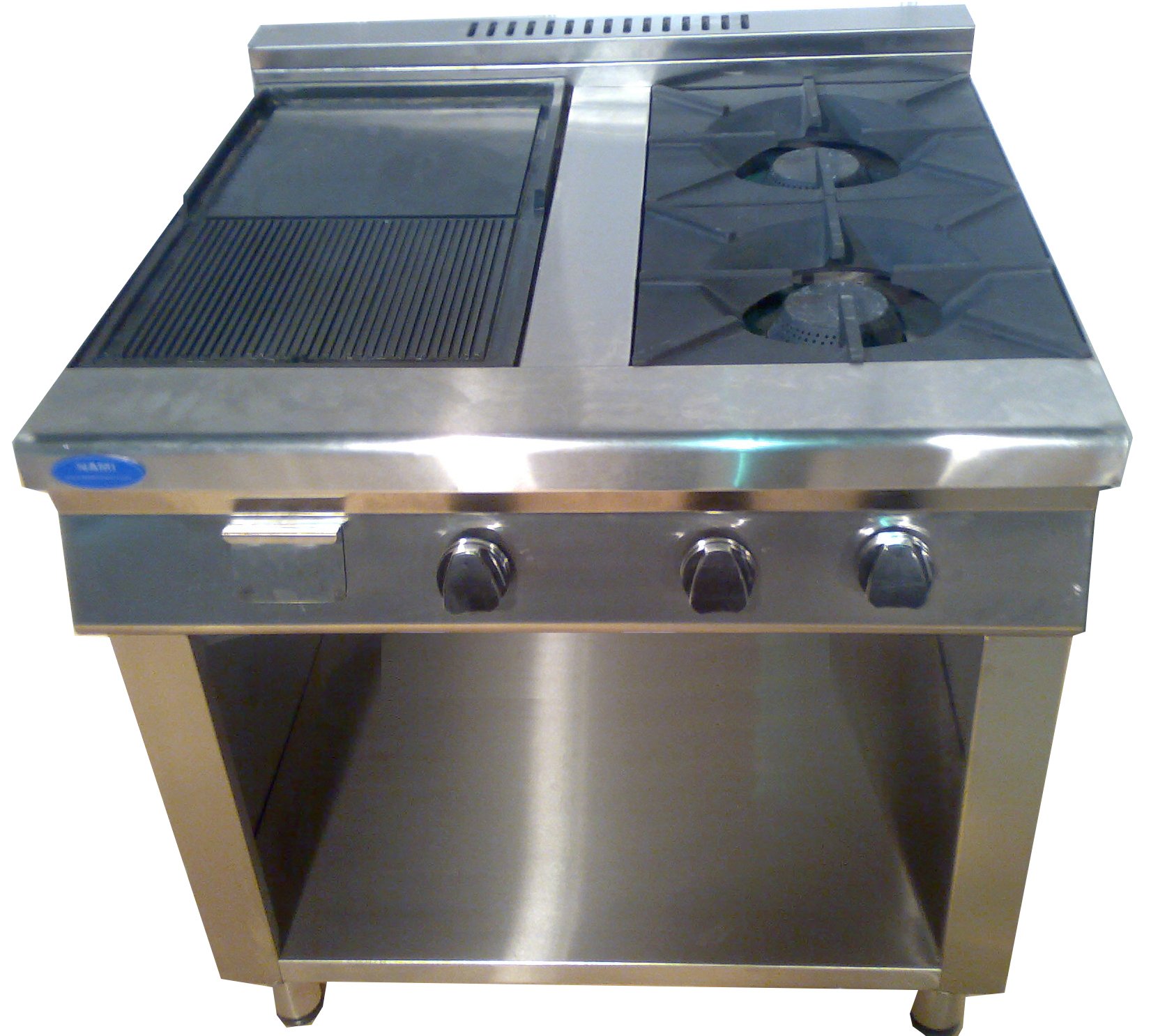 Gridel's two flame oven