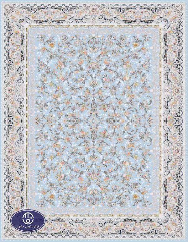 فرش 1500 شانه طرح روژان