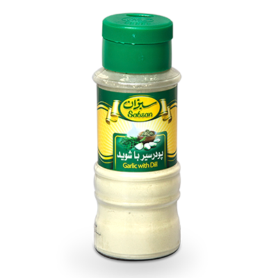 پودر سیر با شوید