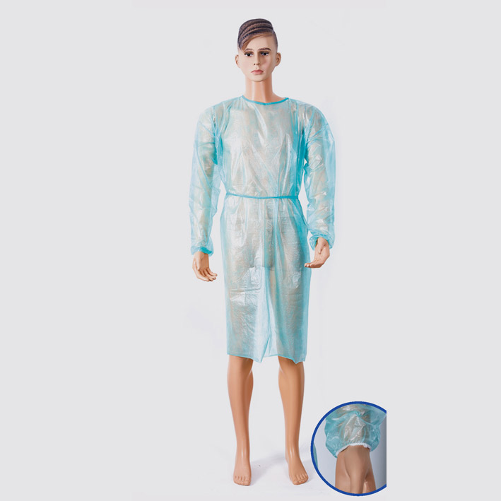 ISOLATION GOWN WITH ELASTIC CUFFS WPDP002