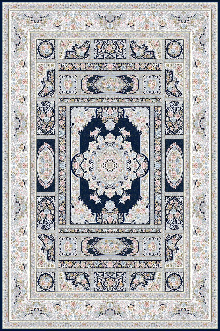 فرش طرح خشتی