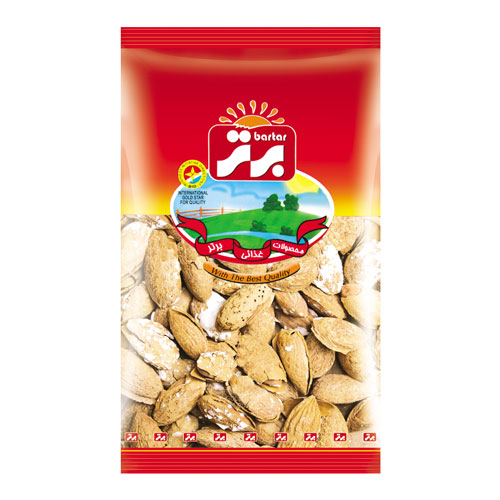 بادام پوست کاغذی شور ۴۰۰ گرم