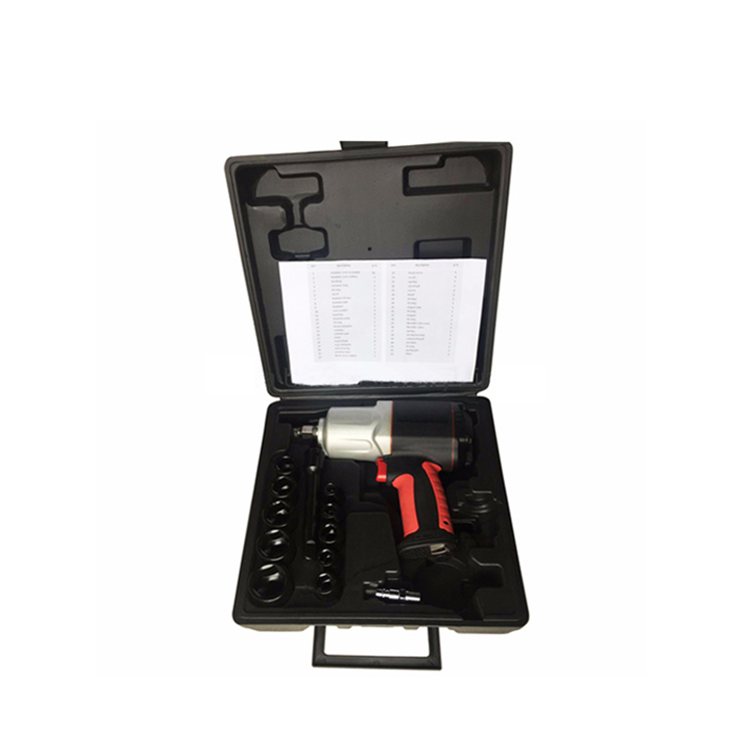 کیت ابزار آچار ضربه ای 15 عددی 1/2 اینچی