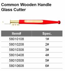 Common Wooden Handle Glass Cutter