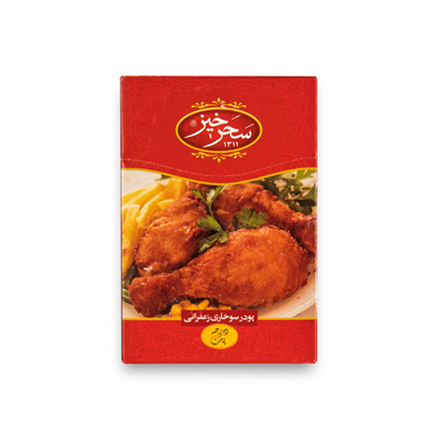 پودر سوخاری زعفرانی ۳ عددی