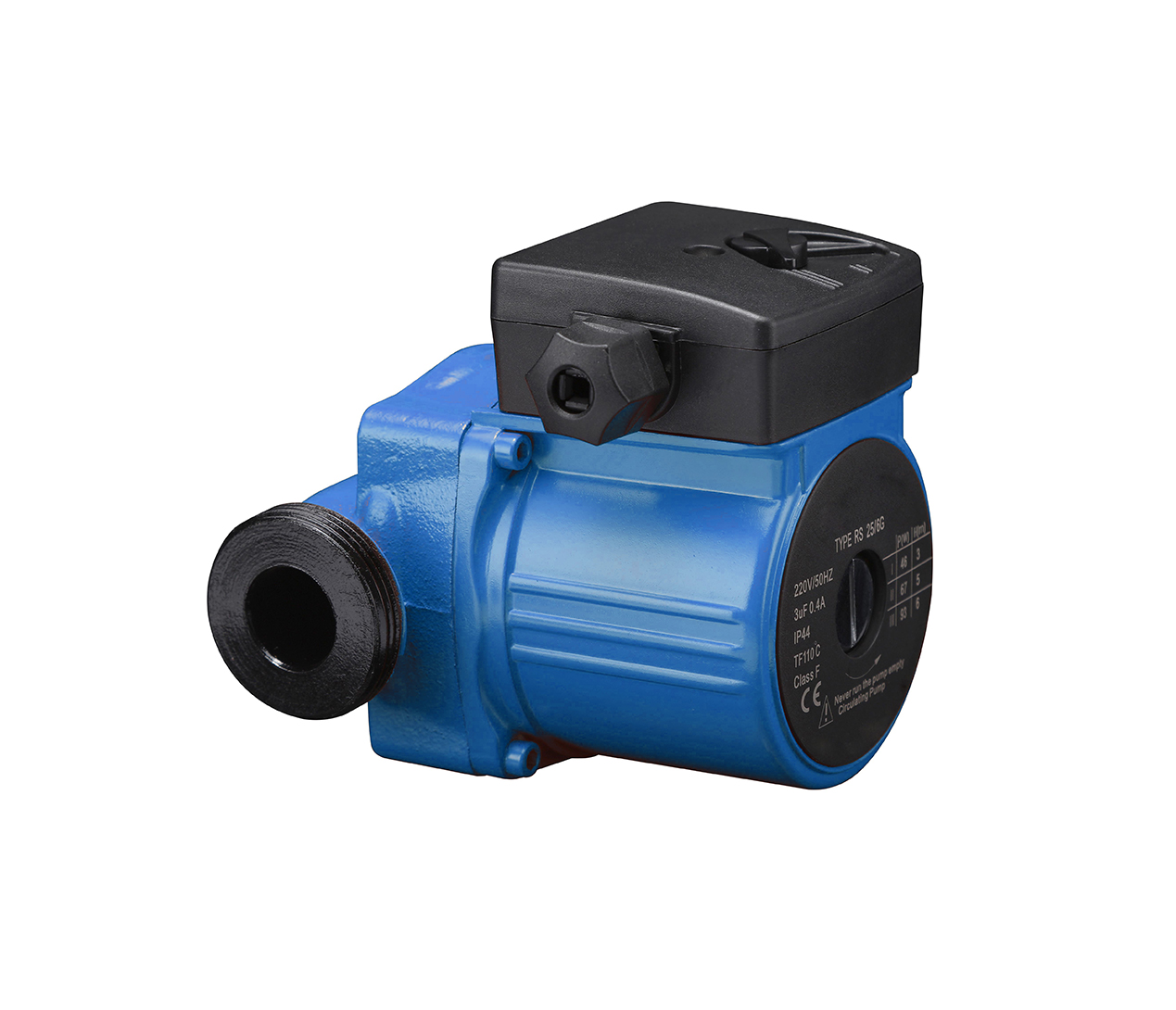 (HRS25/4-130) (HRS25/6-130) 3 SPEED ADJUSTMENT CIRCULATING PUMP