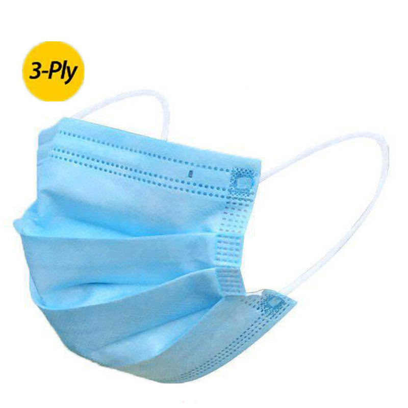 Good Quality Blue Earloop 3Ply Protection Face Mask