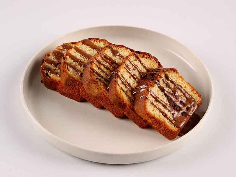 کیک صبحانه دو رنگ