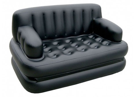 کاناپه بادی ۵ کاره با پمپ ۱۱۰ ولت اینتکس