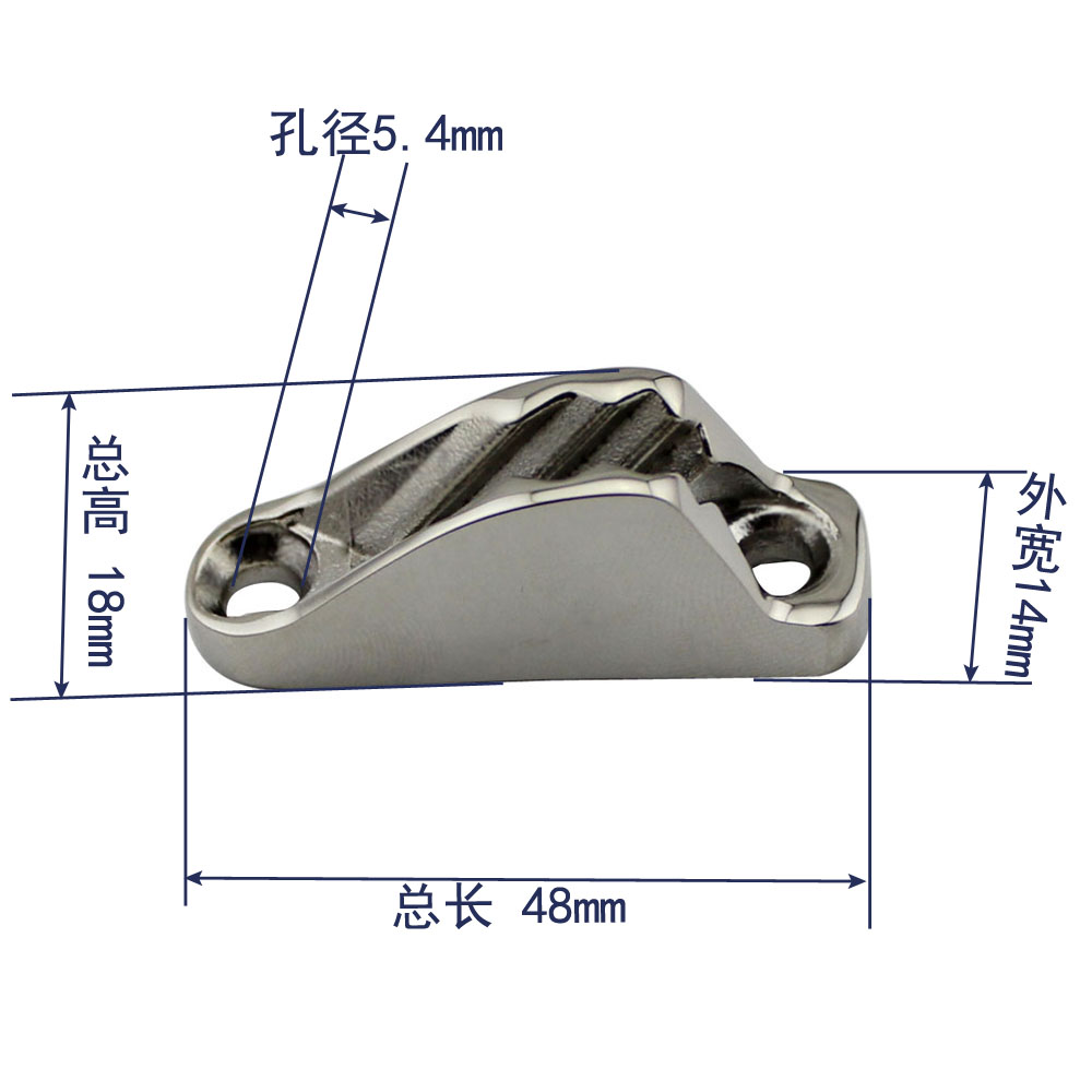 stainless steel wire rope clip