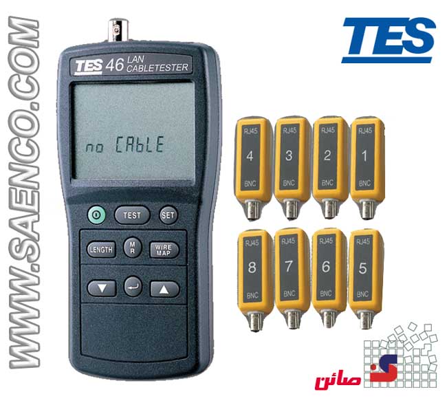 تستر شبکه دیجیتال مدل TES-46 ساخت کمپانی TES تایوان