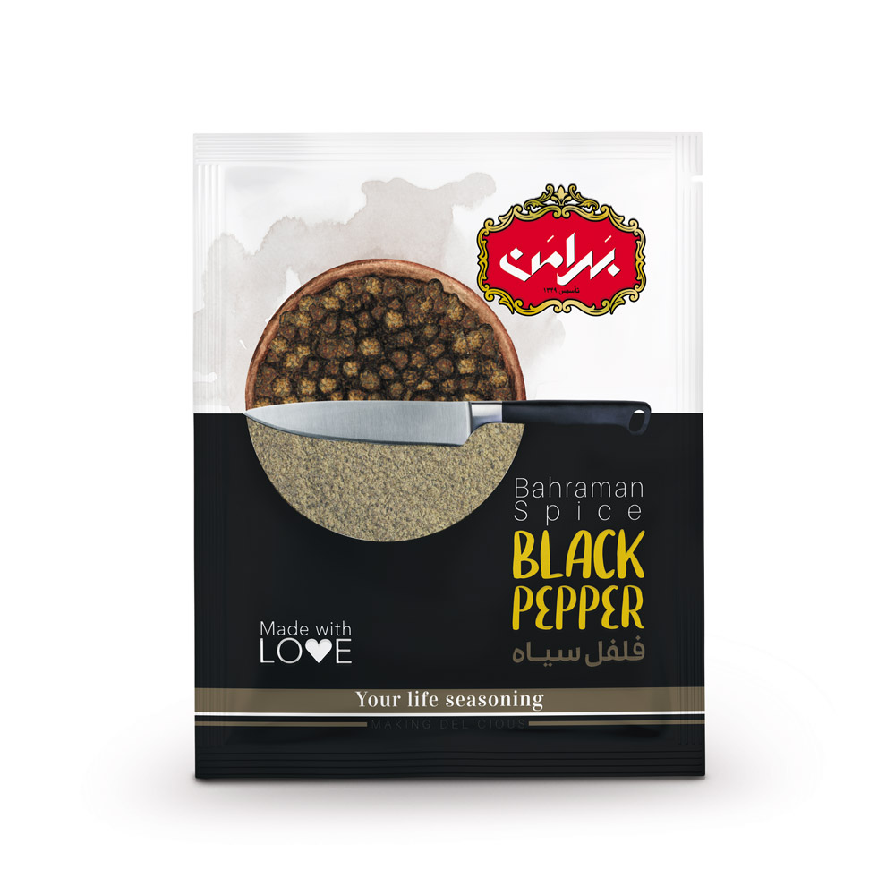 پودر فلفل سیاه ساشه بزرگ