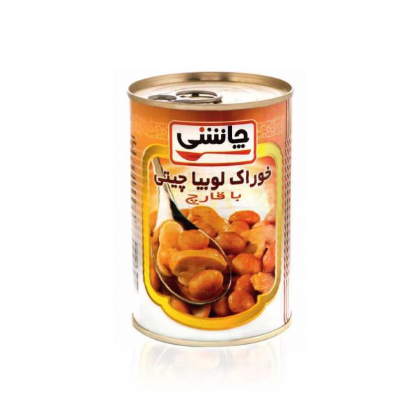 خوراک لوبیاچیتی با قارچ