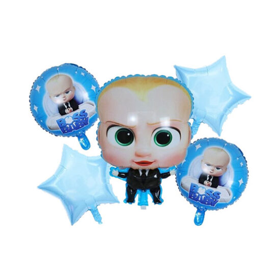 بادکنک فویلی ۵ تکه بچه رییس