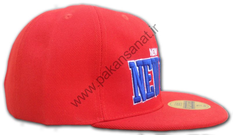 Linen hat with embroidery