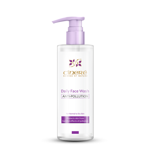 Moisturizing and anti-air pollution face wash gel for normal to dry skin