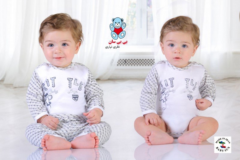 سرویس کامل بی بی سان شامل 9 تکه پسرانه طرح هواپیما