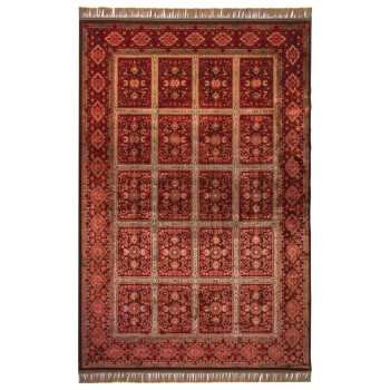 Arsh Machinairy Rug Design Bijan Red Field