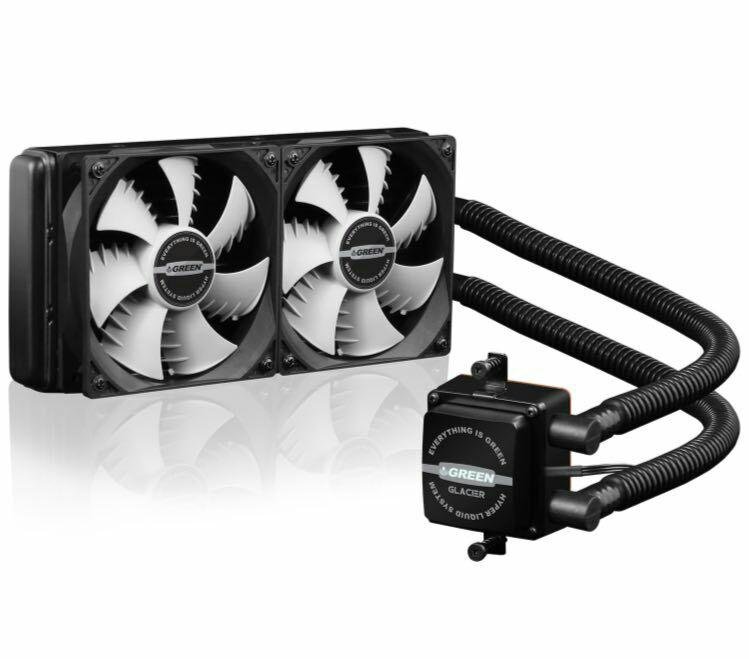  فن Cpu WaterCooling GREEN 240