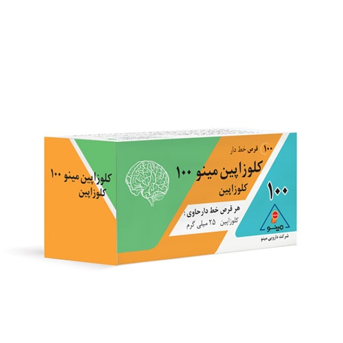 قرص کلوزاپین100