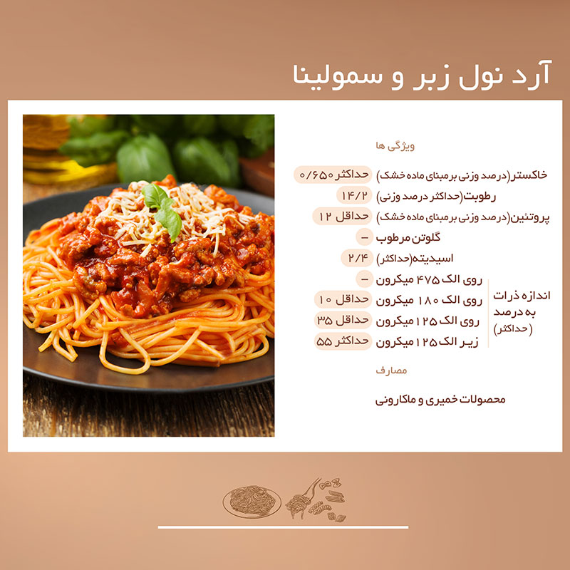 Coarse flour and semolina