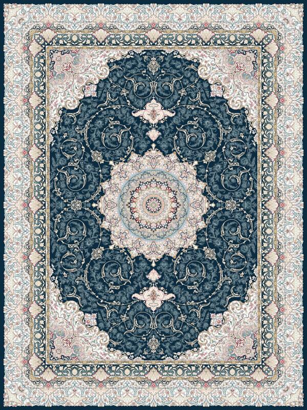 فرش 1000 شانه طرح هلنا