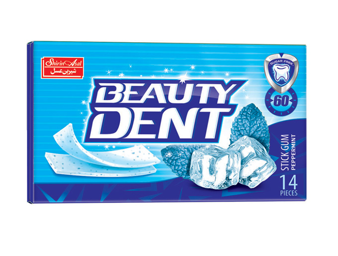 آدامس استیک بیوتی دنت 14 عددی پپرمینت