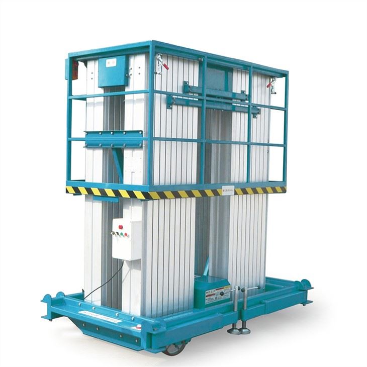 پلت فرم کار آلومینیومی چهار دکل ساده