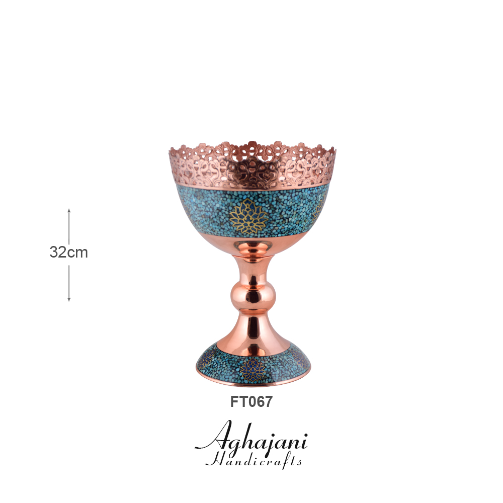 آجیل خوری 30 فیروزه کوبی (ترنج) برند آقاجانی