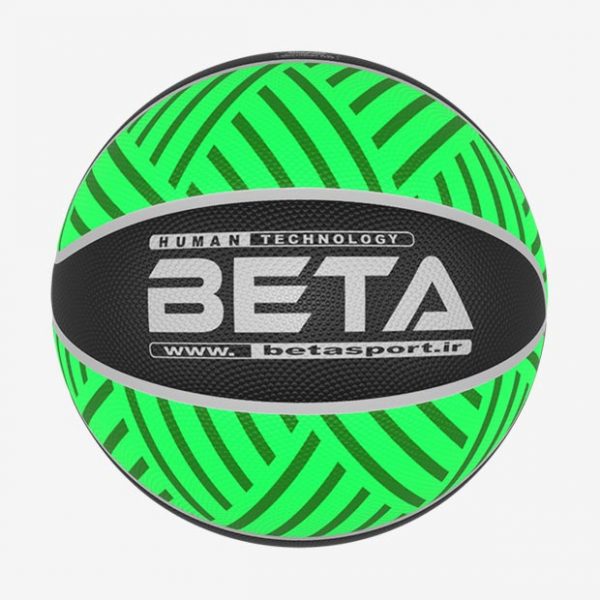 توپ بسکتبال لاستیکی سایز7(طرح الوان)- PBR7(mc)