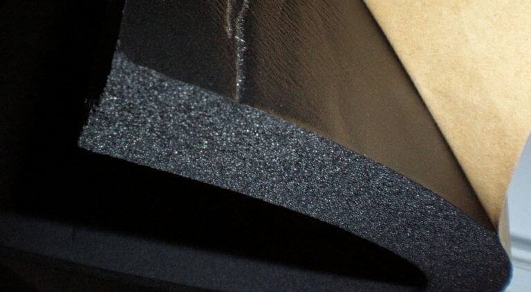 عایق الاستومری رولی پشت چسبدار ساده