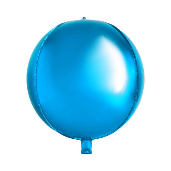 بادکنک فویلی ۴ بعدی آبی