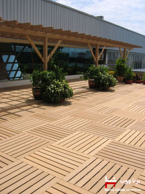 چوب پلاست موزاییک