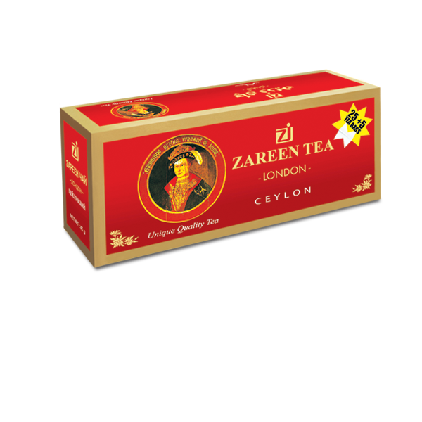 چای سیلان کیسه ای(۵+۲۵عددی)عطری زرین