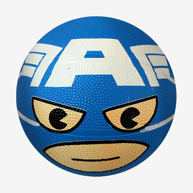 توپ بسکتبال لاستیکی سایز3(کاپیتان)