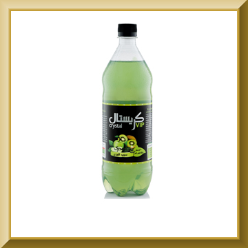 1 liter kiwi apple carbonated drink