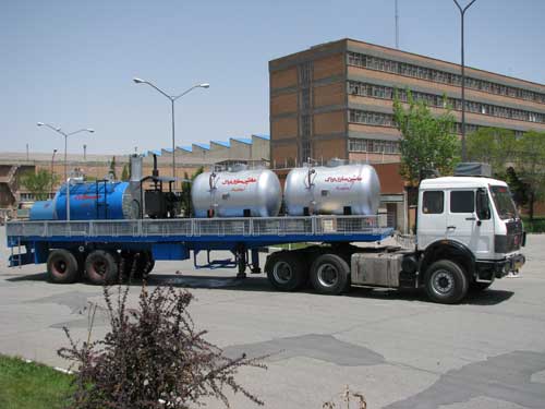 دیگ های بخار سیار