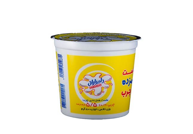 Highly saturated yogurt 800 g
