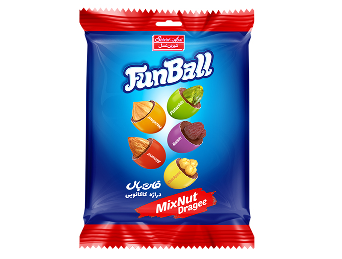 دراژه فان بال مخلوط نات