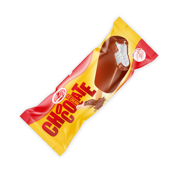 بستنی چوبی تکی شکلاتی