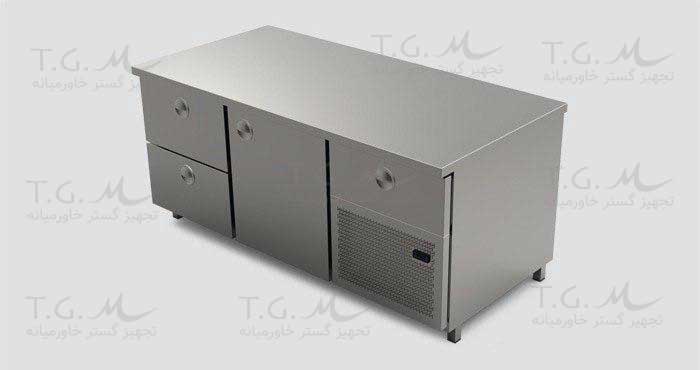 Refrigerator under the grill