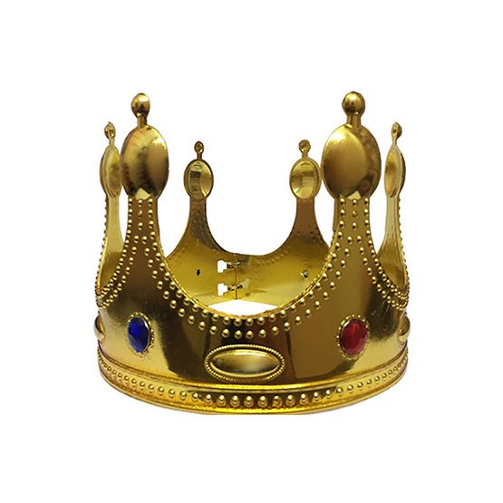 تاج پادشاهی طلایی (بسته ۱۲تایی)