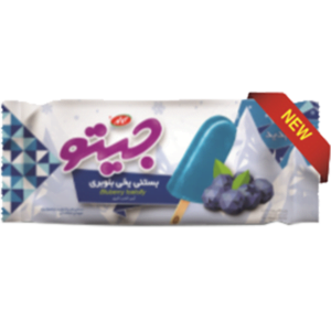 بستنی چوبی یخی بلوبری