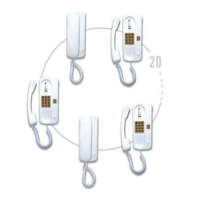 گوشی صوتی ارتباط داخلی 1-20