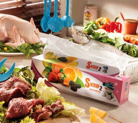 Pink Roller Freezer Bag